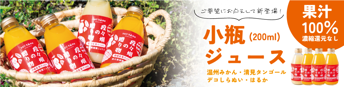小瓶ジュース