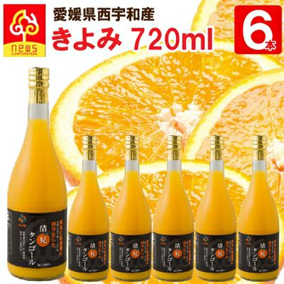 清見タンゴールジュース6本(720ml) | みかん産直 南の果樹園ニュウズ