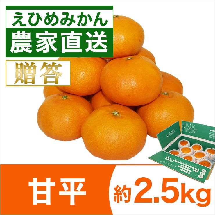 甘平約2.5kg | みかん産直 南の果樹園ニュウズ